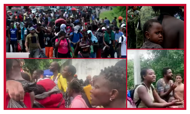 Plusieurs migrants, dont des haïtiens detenus par la police Mexicaine