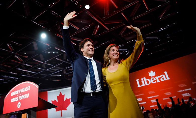 Canada-Élection: Justin Trudeau réélu premier ministre