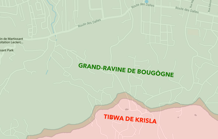 Le chef de gang Bougògne s'attaque au chef de Tibwa, Krisla
