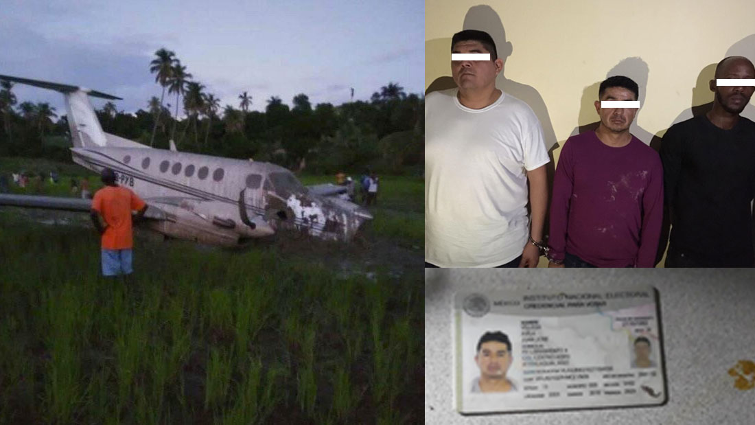 Arrestation de deux étrangers après l'atterrissage forcé d'un avion à Saint-Jean du Sud
