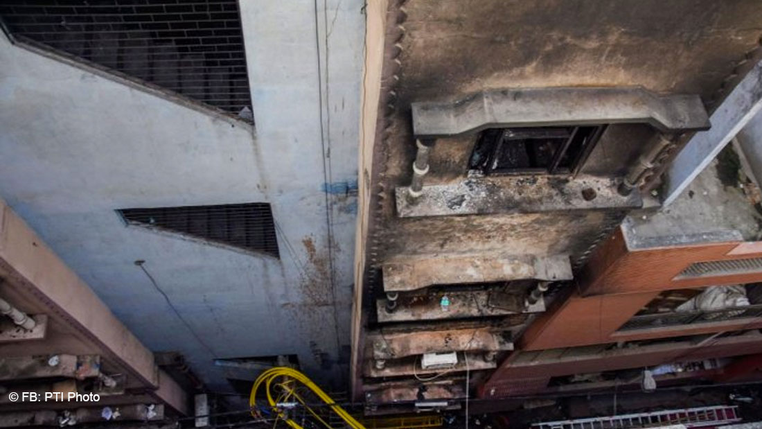 Au moins 43 morts dans un incendie à New Dheli en Inde