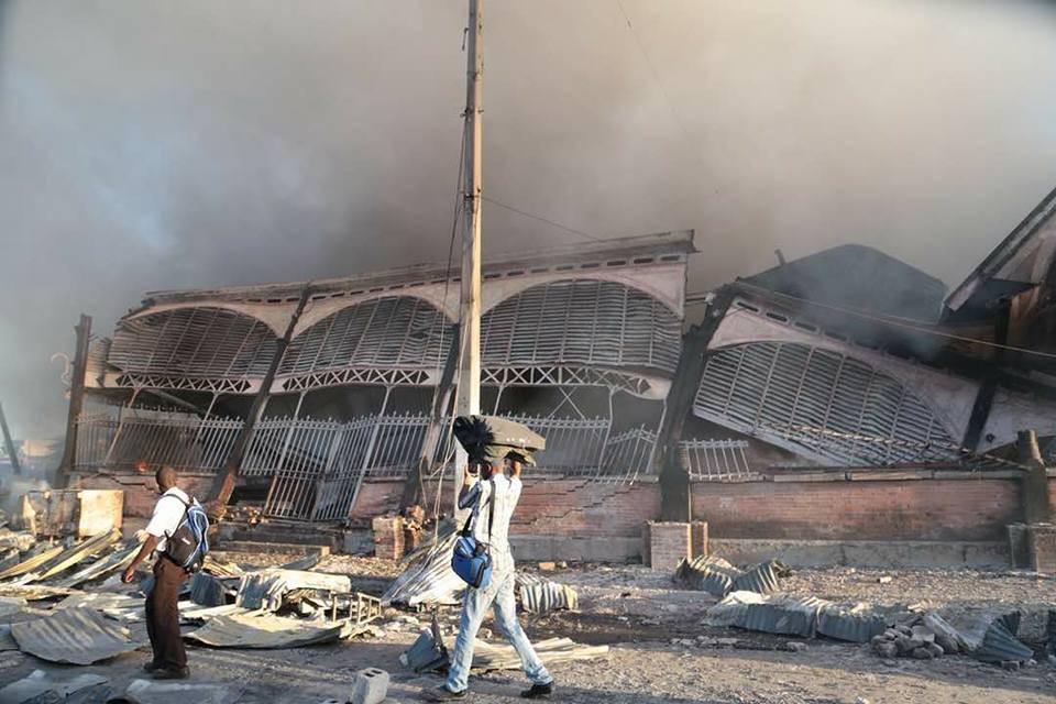 Incendie des marchés publics dans la région métropolitaine de P-au-P, liste partielle