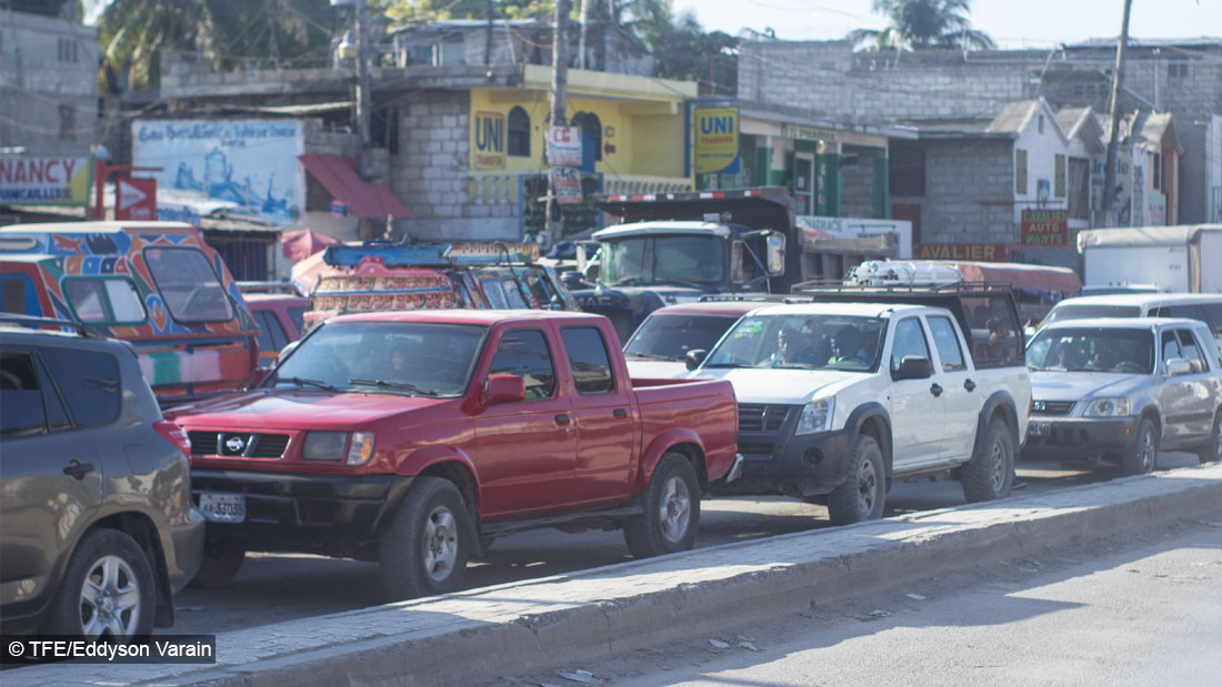 La circulation débloquée à Fontamara, sur la Route Nationale #2