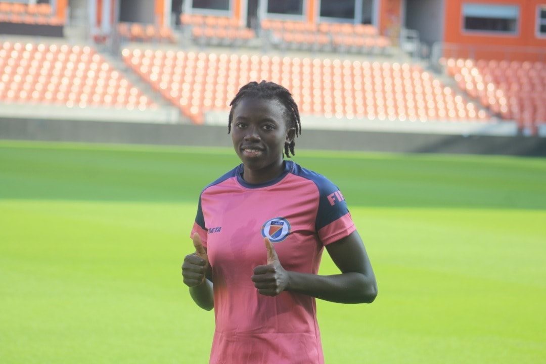 Nérilia Mondésir, meilleure joueuse du mois de septembre de Montpellier HSC