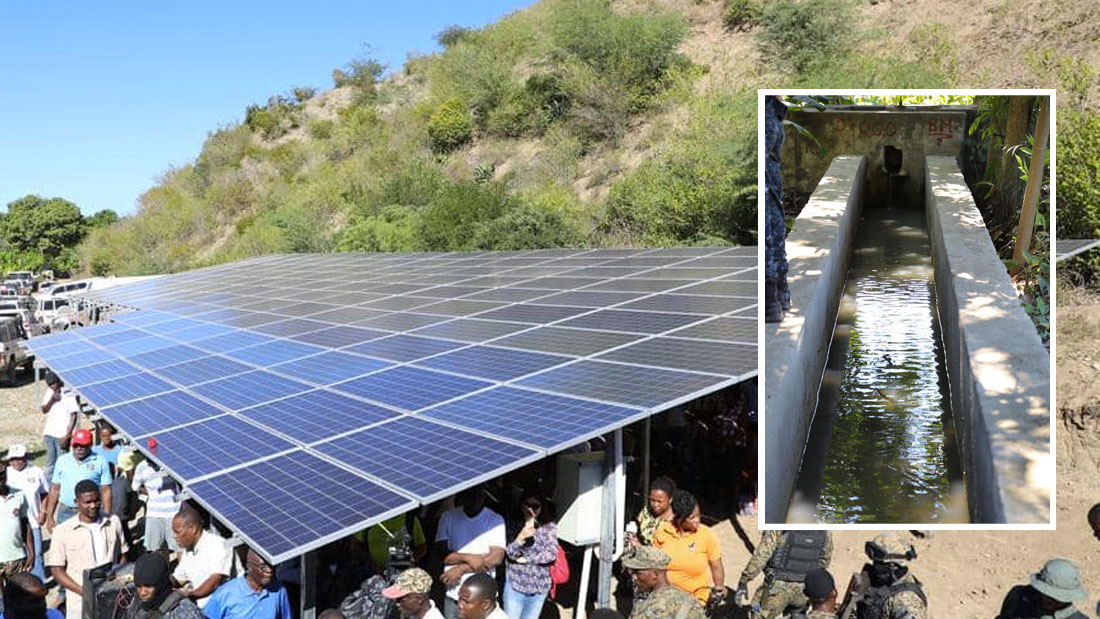 Environ 150 pompes à énergie solaire seront installées à travers le pays, déclare Jovenel Moïse