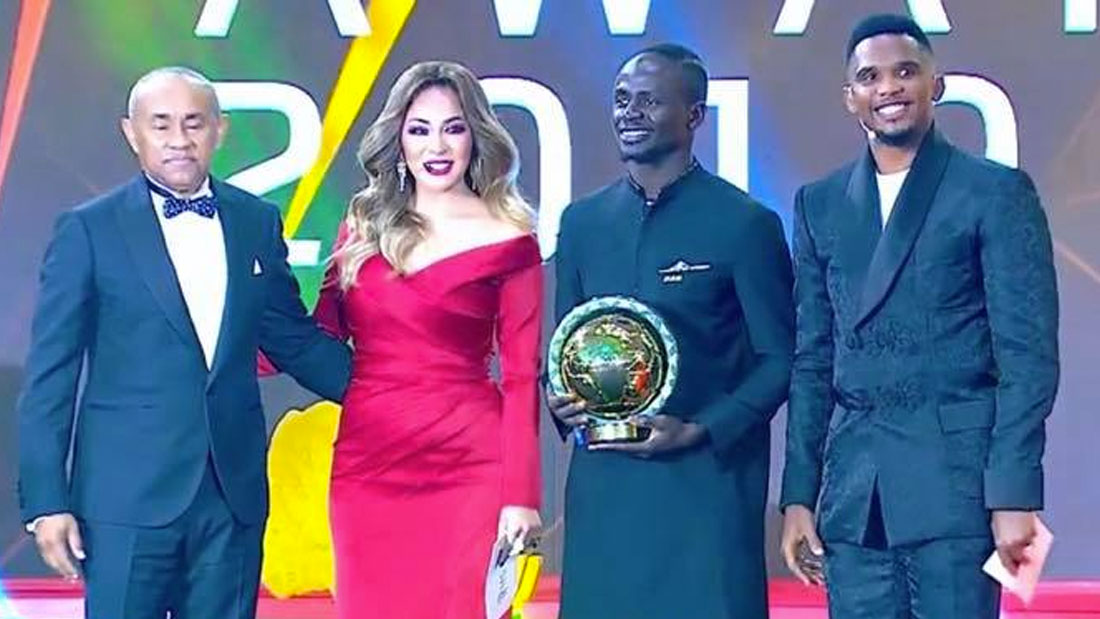 Sadio Mané sacré meilleur joueur africain de l'année 2019