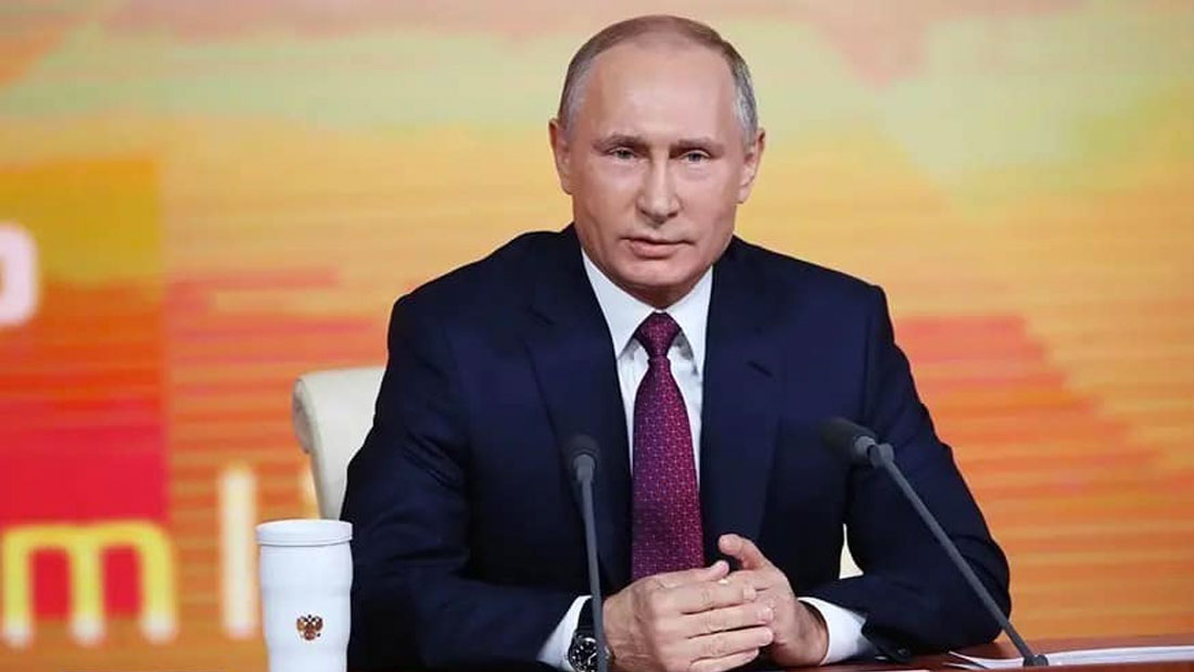 Comme en 1945, la victoire sera à nous", assure Vladimir Poutine