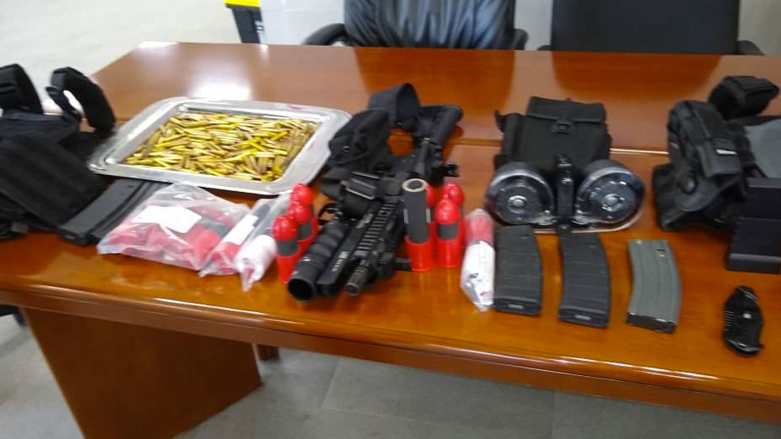 Plusieurs armes et autres matériels remis à la CNDDR par un client d'Abby Frantz Larco