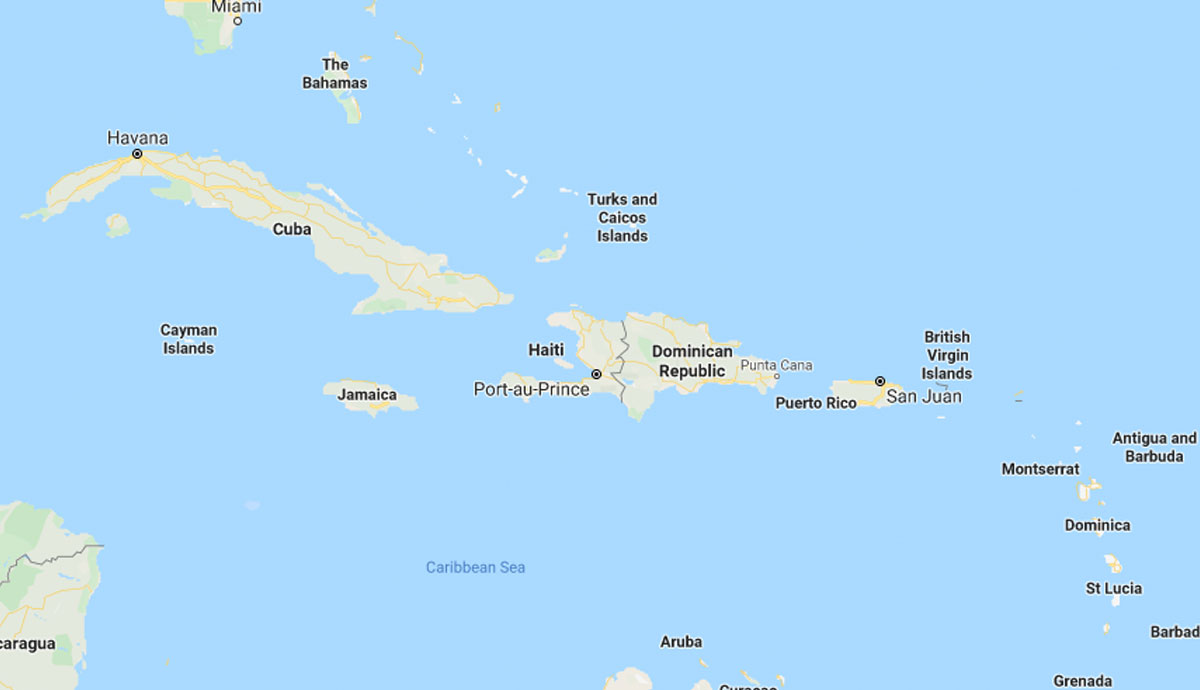 Seuls 4 pays dont Haïti ne sont pas encore affectés par le Covid-19 dans la région des Caraïbes