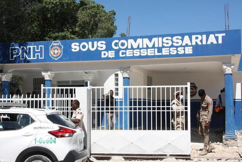 La Mairie de la Croix-des-Bouquets procède à la remise des clés du nouveau sous-commissariat de Cesselesse