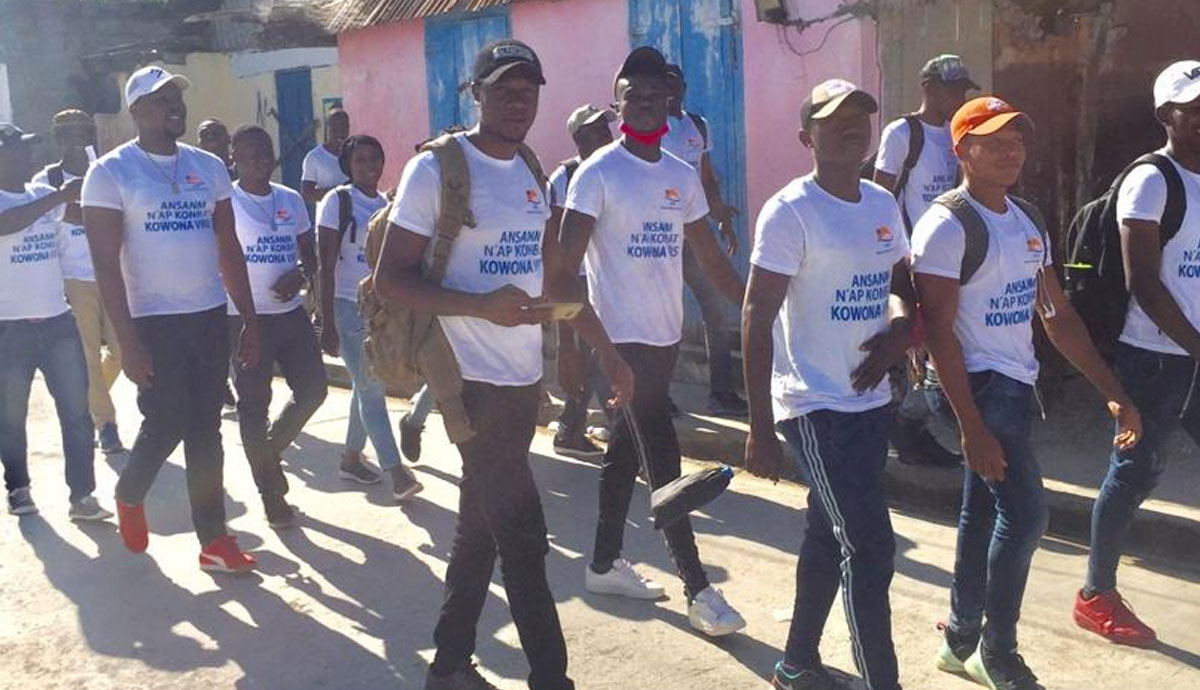 "Sans sponsor", des jeunes s'impliquent dans une campagne de sensibilisation à Anse-à-Foleur