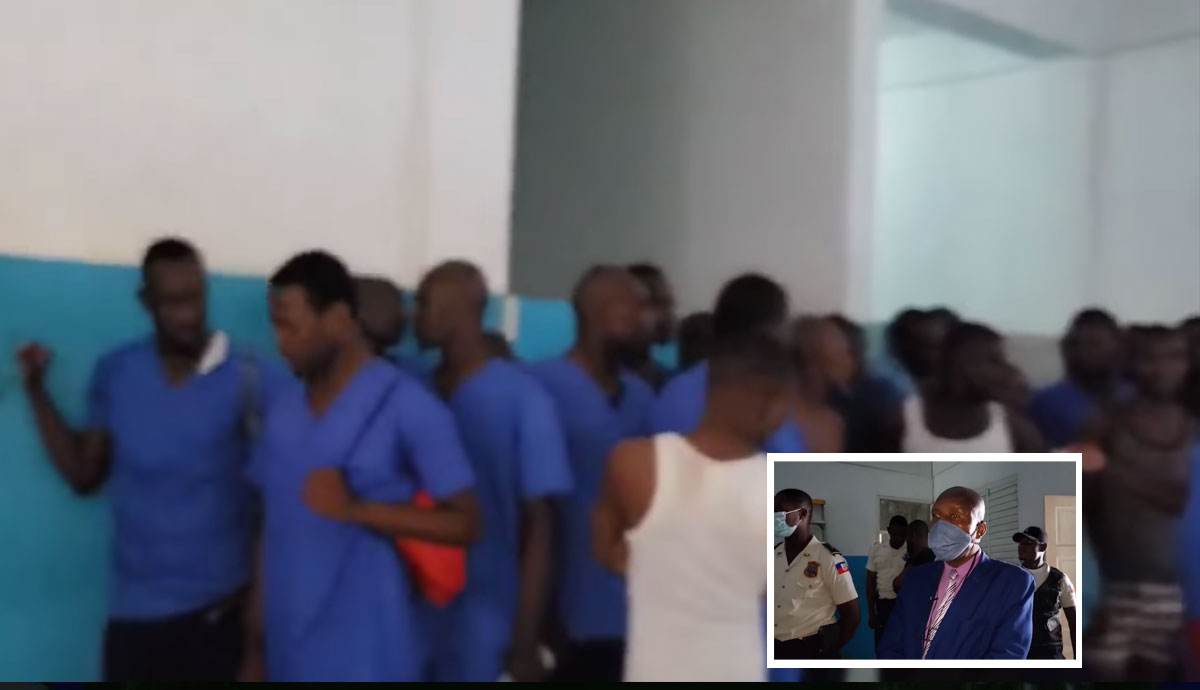 Libération de plusieurs détenus à la prison civile du Cap-Haïtien
