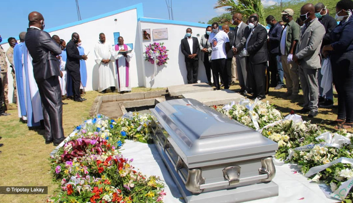 Rony Colin Junior, le fils du maire de Croix-des-Bouquets enfin enterré