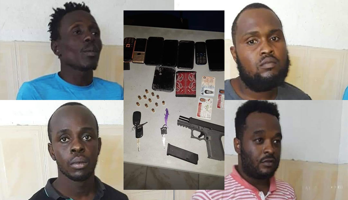 Quatre présumés kidnappeurs arrêtés à Tabarre