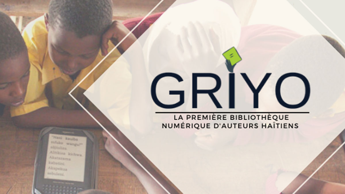 GRIYO, la première bibliothèque numérique d'auteurs haïtiens