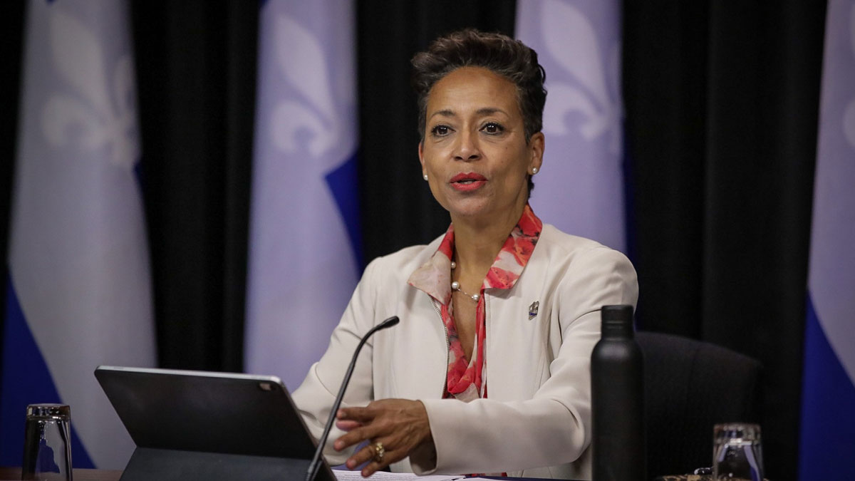 Nadine Girault, la nouvelle ministre de l’immigration du Québec est d’origine haïtienne