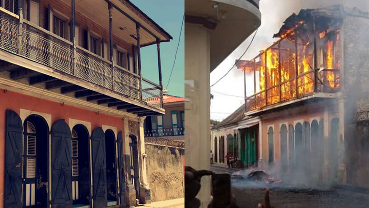 Les archives de 3 familles emportées par un violent incendie au Cap-Haïtien