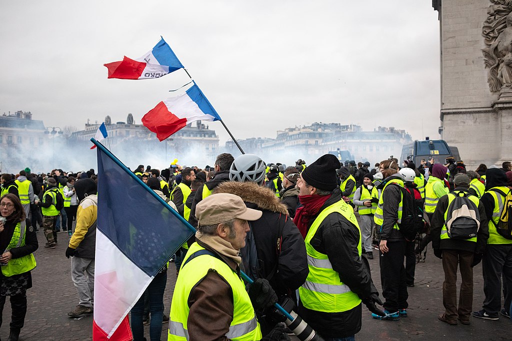 Reprise des manifestations des gilets jaunes en France, plus de 222 arrestations