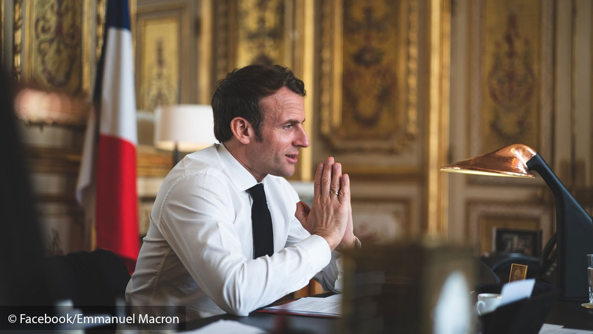 Emmanuel Macron, testé positif à la Covid-19