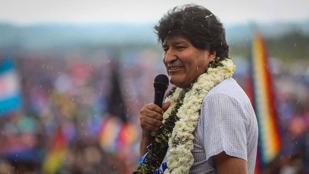 Après un an d'exil, Evo Morales fait son retour triomphal en Bolivie et accuse les USA d'avoir été responsables