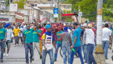 Manifestation contre le kidnapping à Port-au-Prince