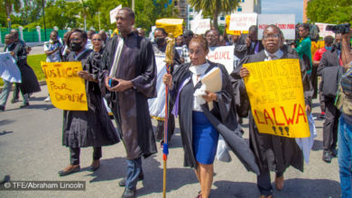 «Justice pour le Bâtonnier Dorval», exige le Barreau de Port-au-Prince
