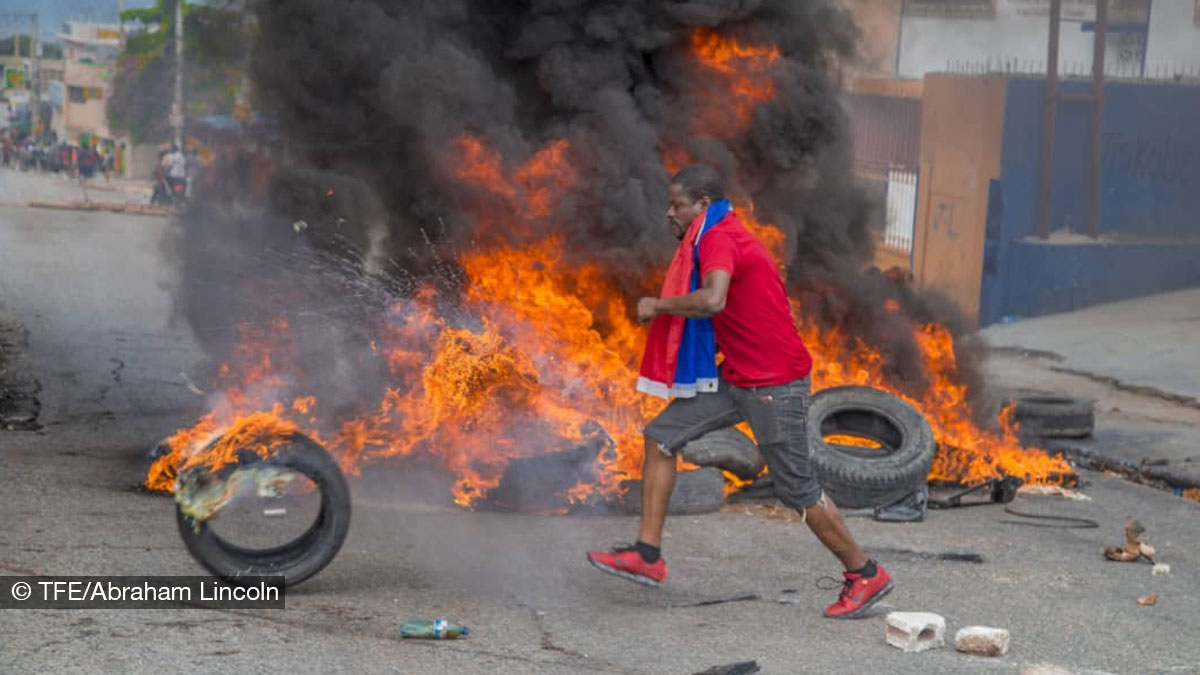 «L'agent diviseur», «L'international n'est pas pour la paix en Haïti», écrit Daly Valet