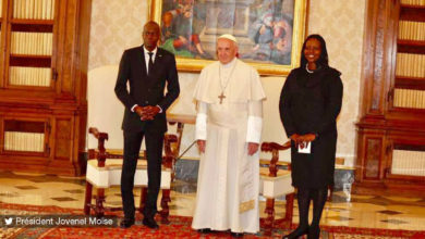 Le Pape François présente ses sympathies à la famille Jovenel Moïse et au peuple haïtien