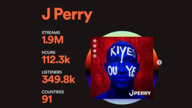 Les chansons de « J-Perry » écoutées dans plus de 90 pays