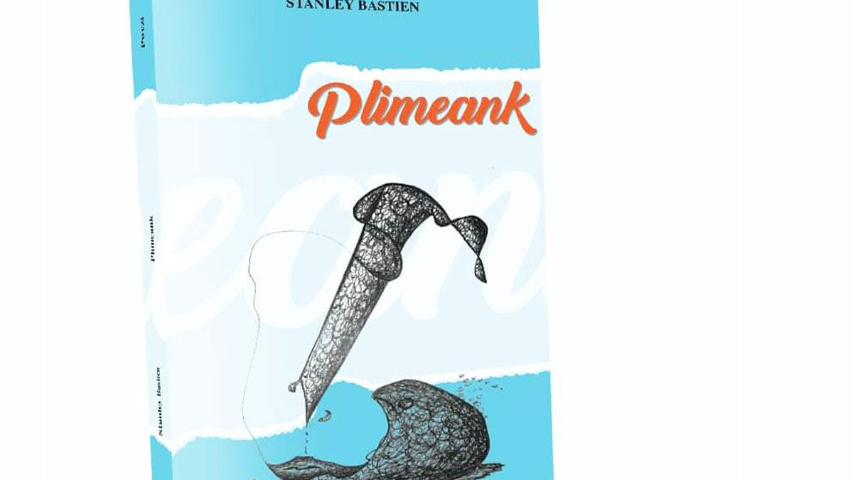 Stanley Bastien annonce la vente signature de «Plimeank», son recueil de poésie
