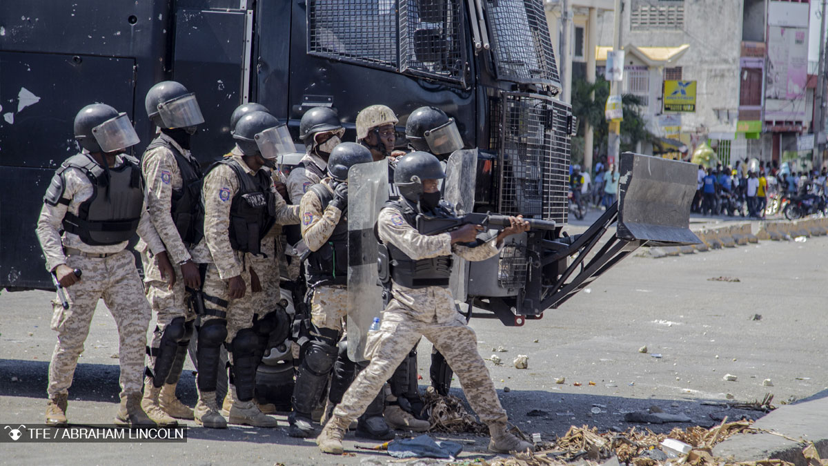 Affrontements entre la police nationale d’Haïti et les gangs armés à Onaville dans le nord de Port-au-Prince