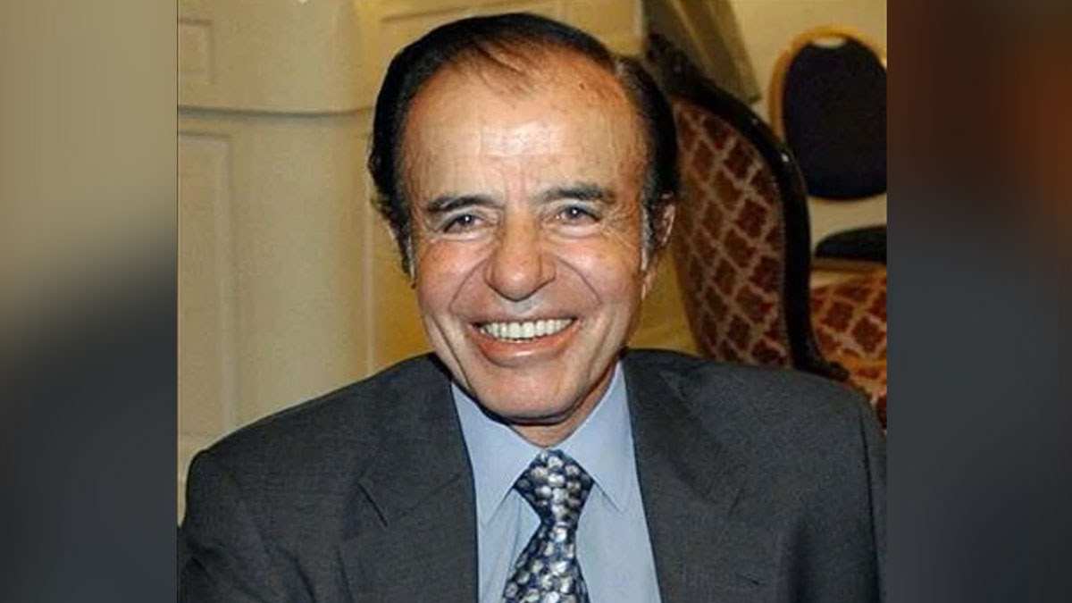 L'ancien président argentin Carlos Menem décédé