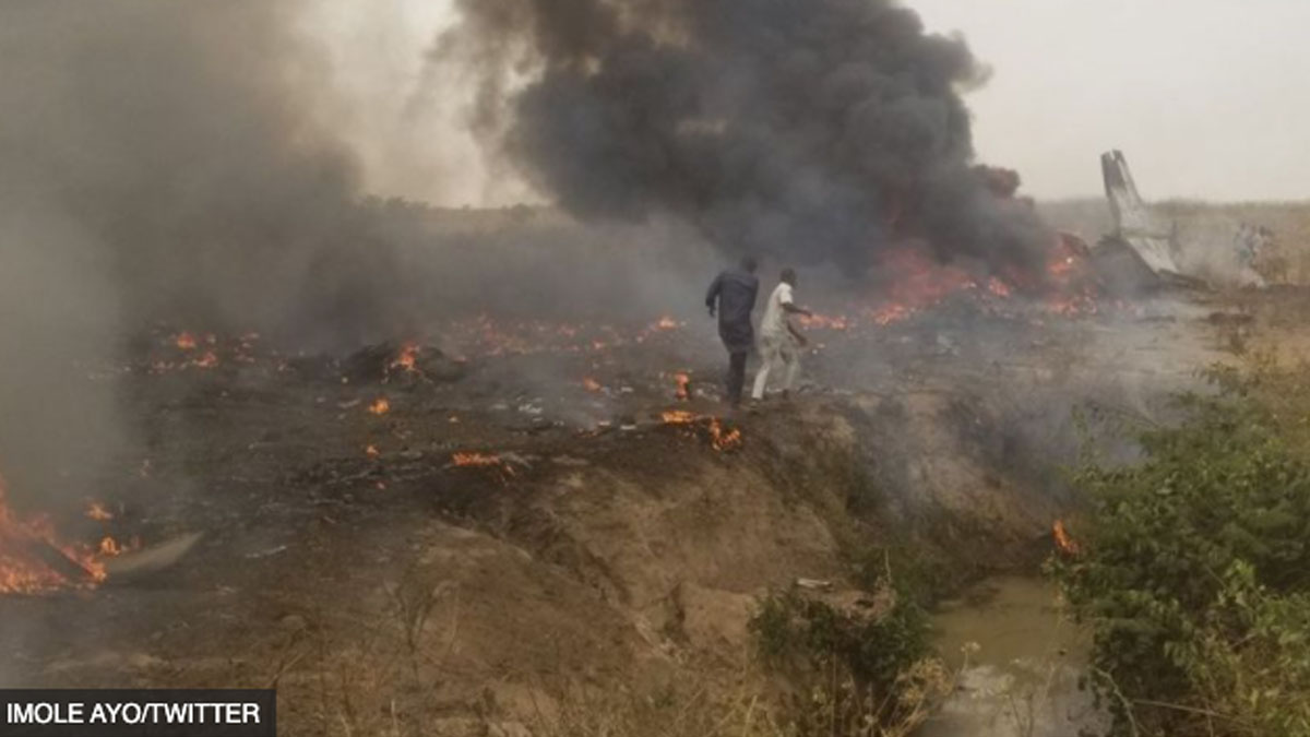 L'écrasement d'un avion de l'armée de l'air nigériane fait 7 morts