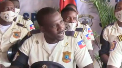 Abelson Gros-Nègre, après sa libération, tourne le dos à la Police Nationale d'Haïti