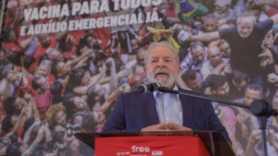 Lula da Silva, ancien président du Brésil, officiellement candidat à la Présidence