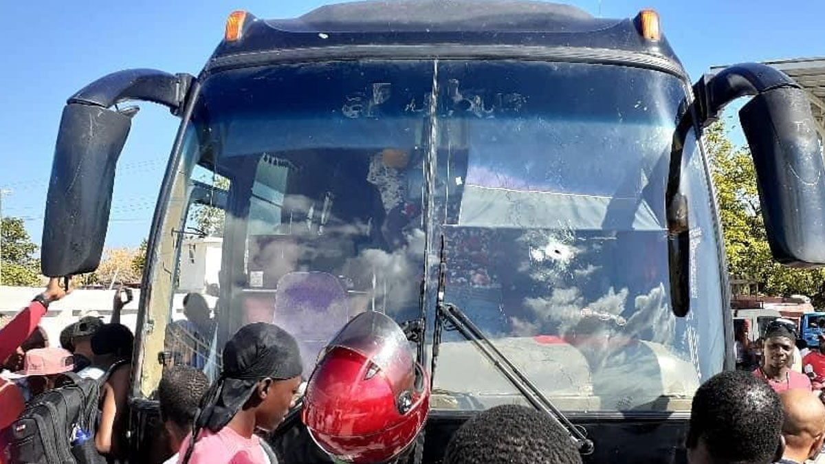 Un autobus avec tous ses passagers détourné par le Gang "400 Mawozo" à la Croix-des-Bouquets