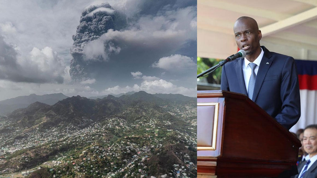 Volcan La Soufrière: Jovenel Moïse exprime sa solidarité au peuple des îles de Saint-Vincent et Grenadines