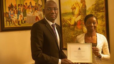 Rose Lumane Saint-Jean honorée par l’Ambassade d’Haïti en France