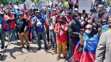 Des milliers d’Haïtiens de la diaspora mobilisés contre le référendum de Jovenel Moïse