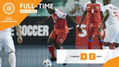 Futsal: Haïti encore battue et éliminée à la course de la Coupe du monde