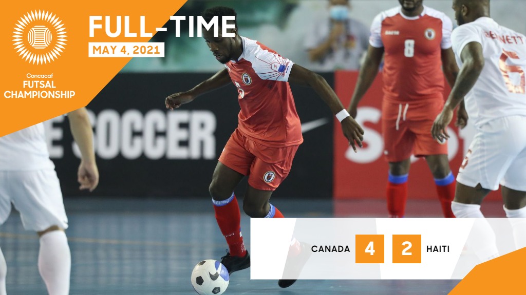 Futsal: Haïti encore battue et éliminée à la course de la Coupe du monde