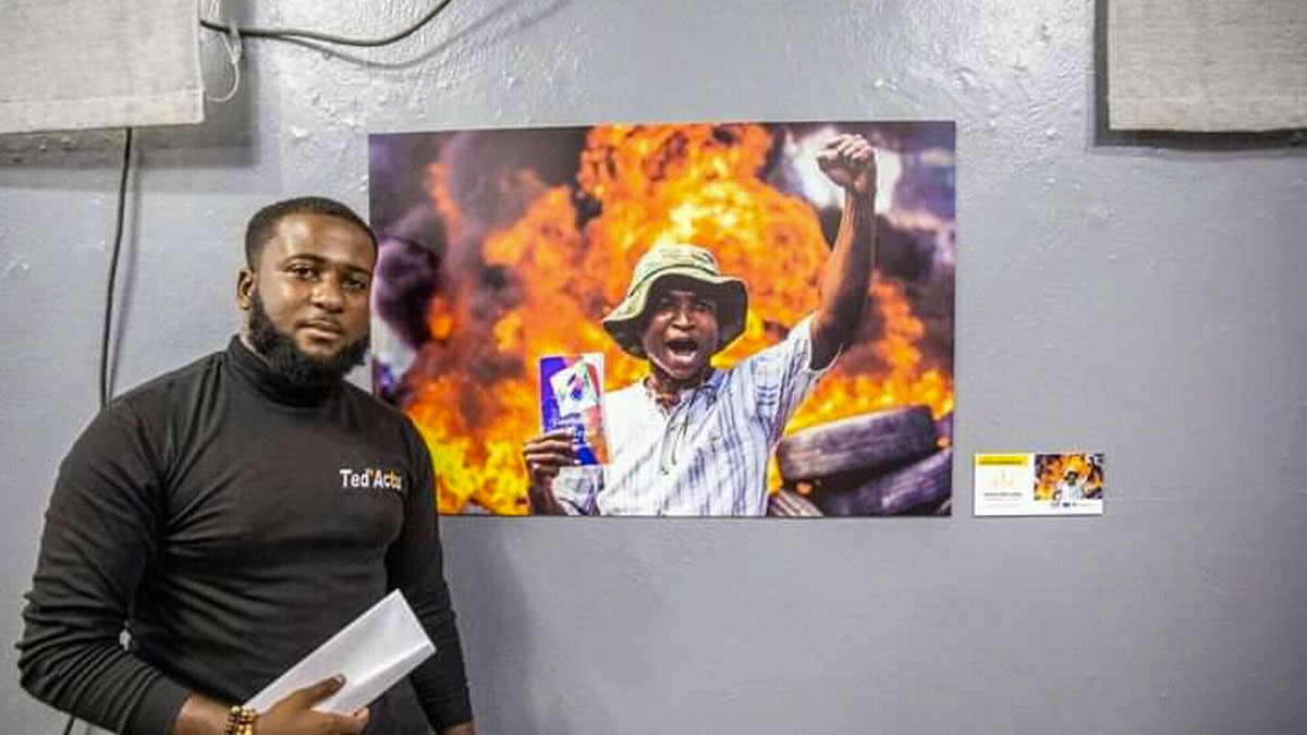 Ralph Tedy Erol gagne le concours national du photojournalisme en Haïti