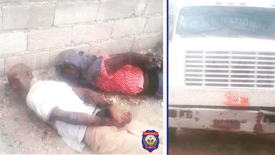 Deux bandits présumés arrêtés à Bon Repos en détention d'un camion de marchandises volé