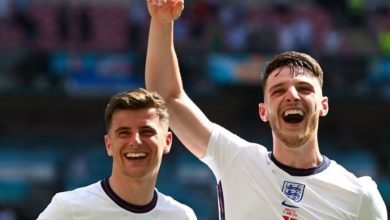 Euro 2020 : Deux joueurs anglais placés à l’isolement