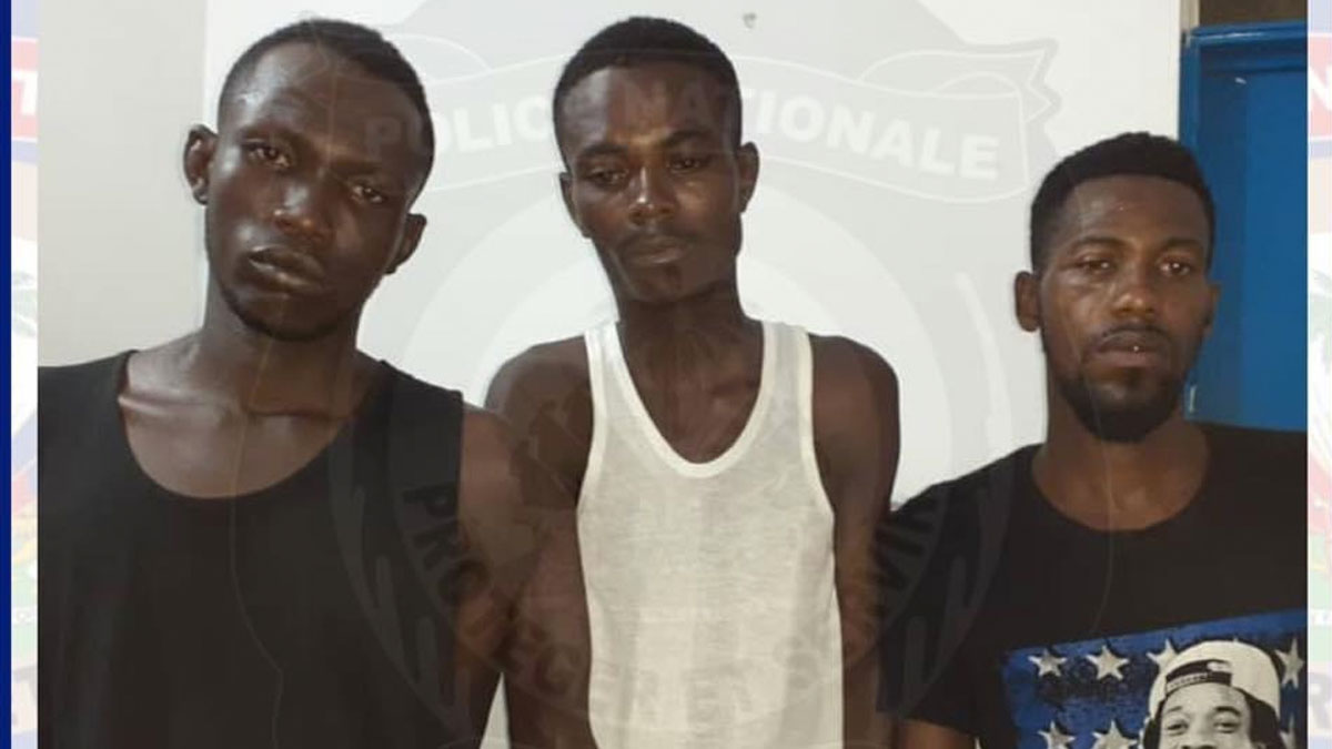 3 individus arrêtés par la PNH pour chantage et menaces de mort