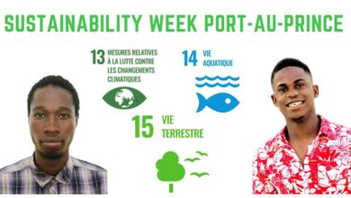 Une semaine d'activtivé autour du thème "durabilité", universitaires d'Haïti, bien à vous !