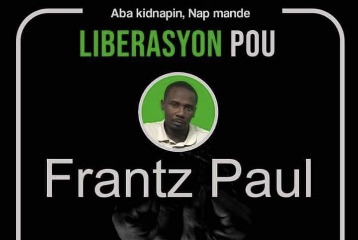 Le chroniqueur Frantz Paul libéré contre rançon