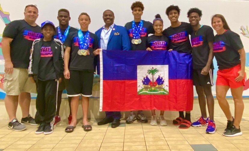 Une dizaine de médailles pour Haïti au championnat de natation CCCAN