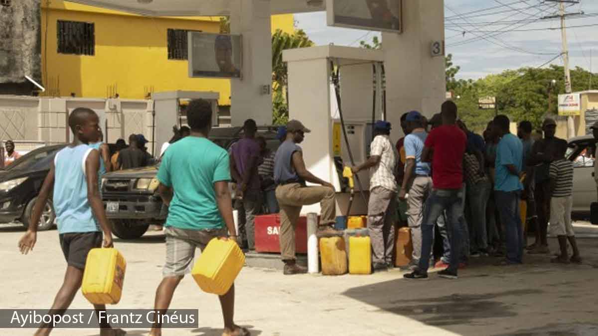 La gazoline se vend à 500 gourdes le gallon dans la ville du Cap-haïtien