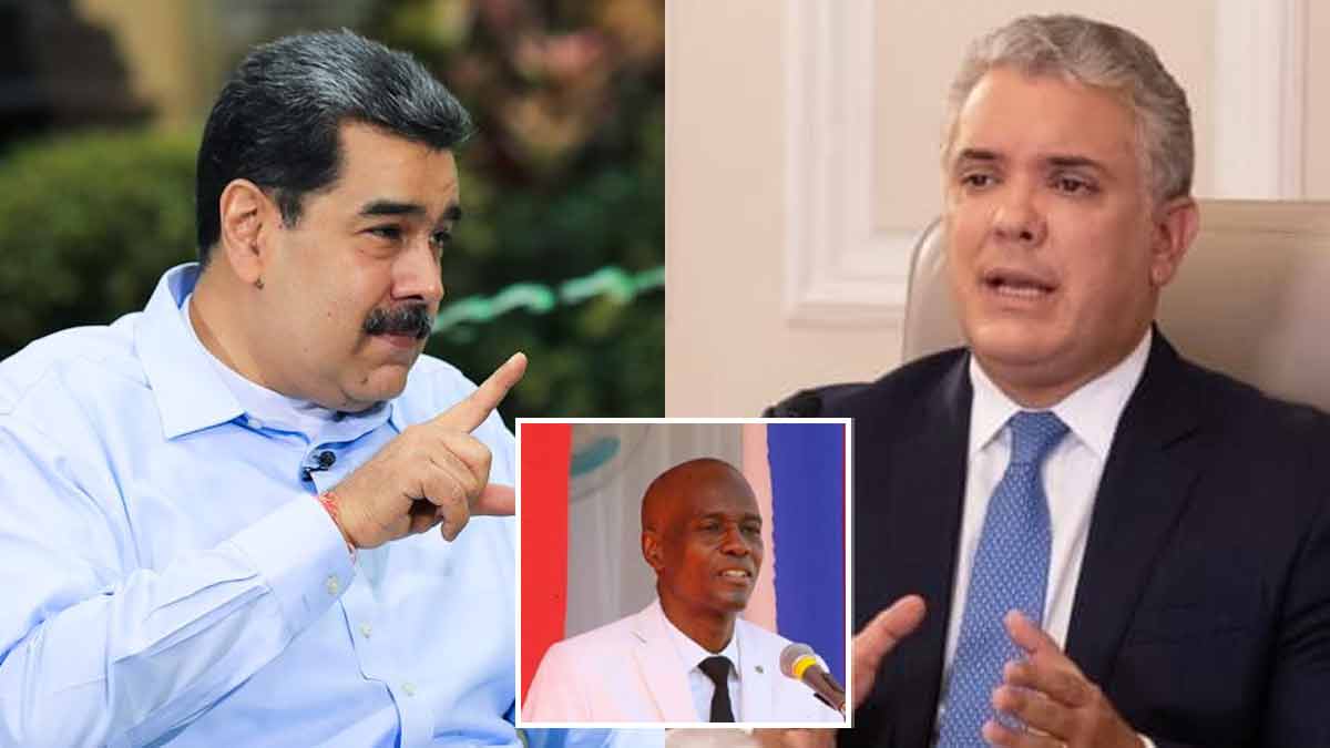 Le président colombien est de mèche avec les assassins de Jovenel Moïse, selon Nicolas Maduro